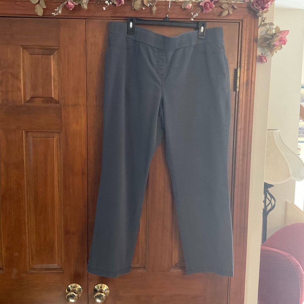 Chic Gray Trousers, Liz Claiborne, size XL, great condition!
